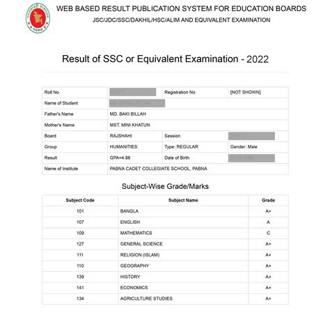 ssc 2016 marksheet download|SSC Result 2022 Marksheet with Number (Published).